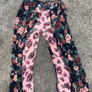 Floral Print Pants